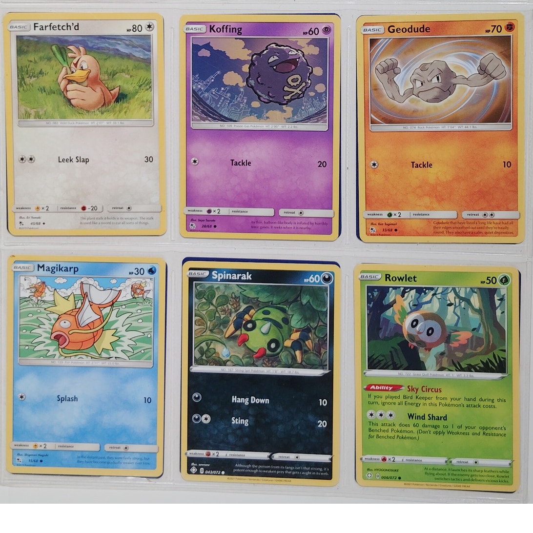 18 Random Pokémon Cards Pictured, Actual Photos Provided