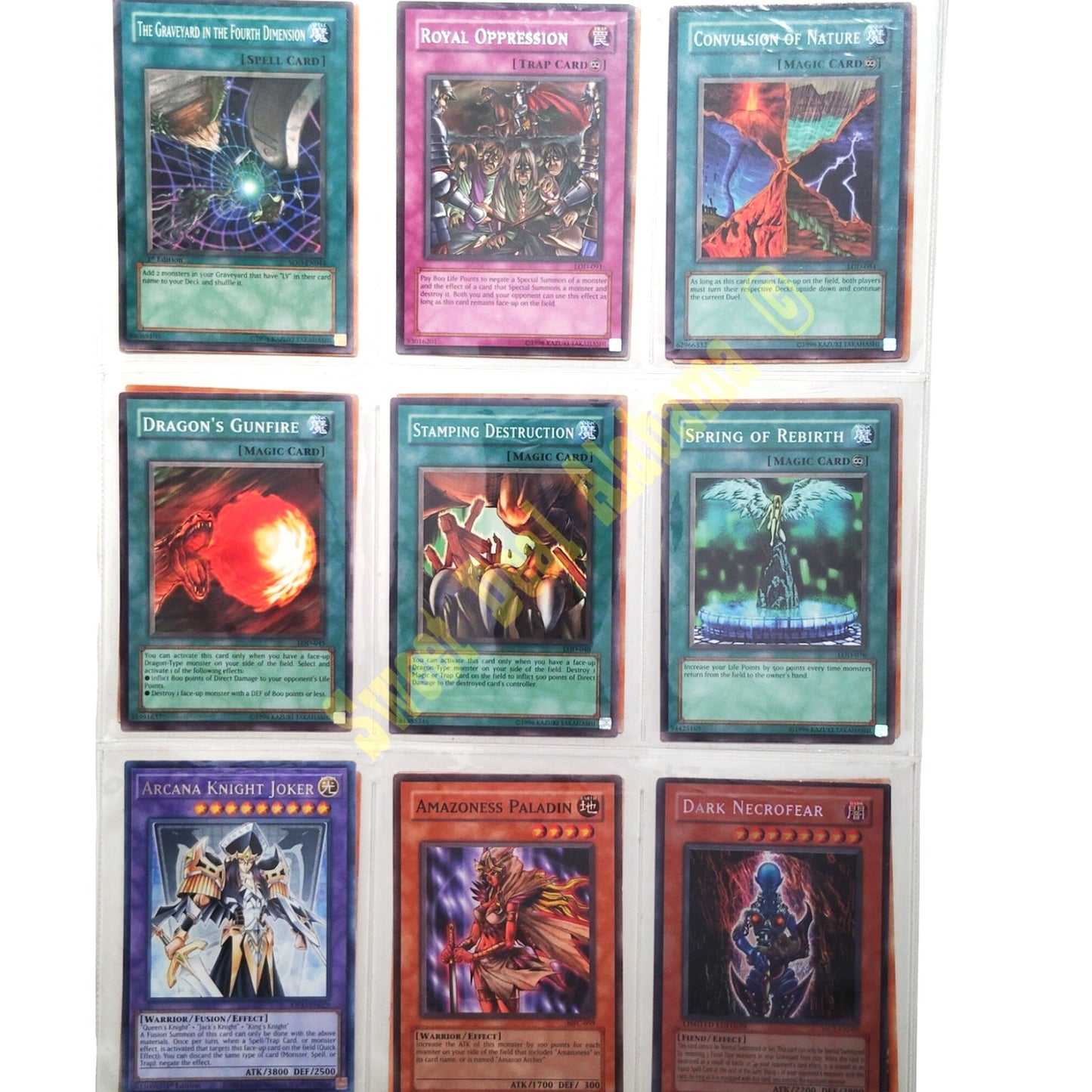 18 Random Yu-Gi-Oh! Cards Pictured, Excellent Condition, Actual Photos