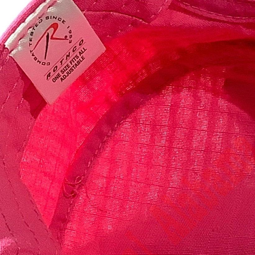 Rothco Women's Pink Retro Vintage Styled Military Fatigue Ripstop Fabric Cap