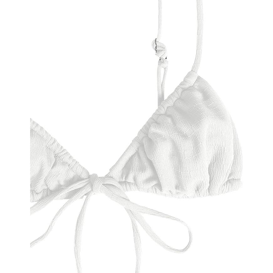ZAFUL High Cut Thong Bikini Set Swimsuits Cami String Sexy Bathing Suit SM (4)