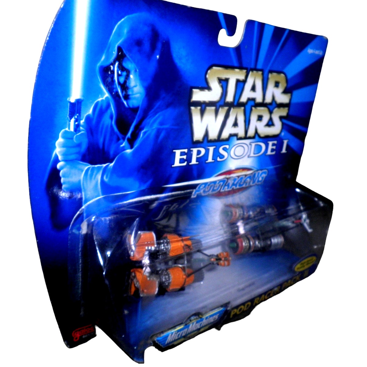 Galoob 1999 MicroMachines Star Wars Episode 1 Pod Racing 2 Pod Racer Pack II