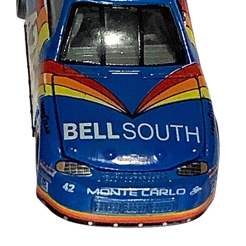 Joe Nemecheck #42 Bell South Monte Carlo NASCAR 1:64 Die Cast, 1999 w/ Card, NM