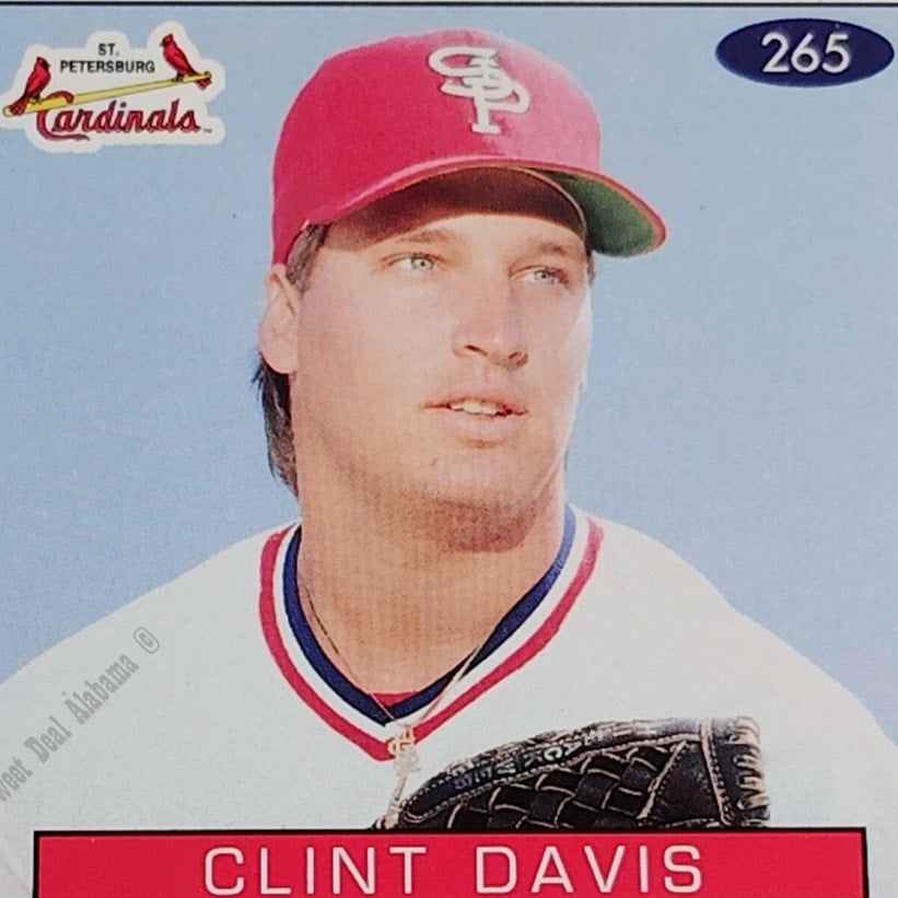 Clint Davis, St. Petersburg Cardinals, #265, 93-94 Fleer Excel Minor Leagues