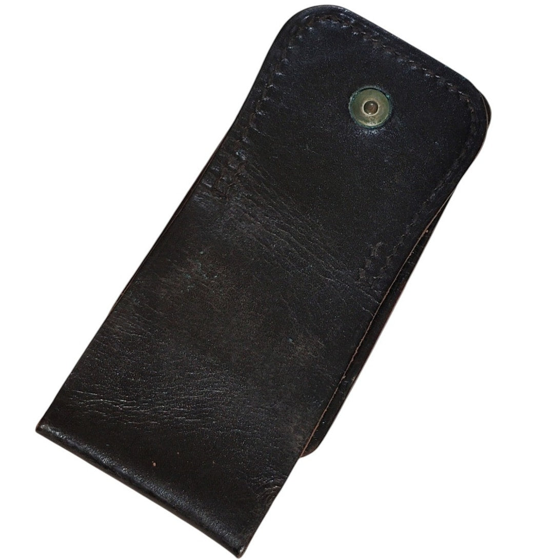 Vintage 1958 Merit Leather MP Baton/Nightstick/Billy Club Holster – Black, Non-Functional