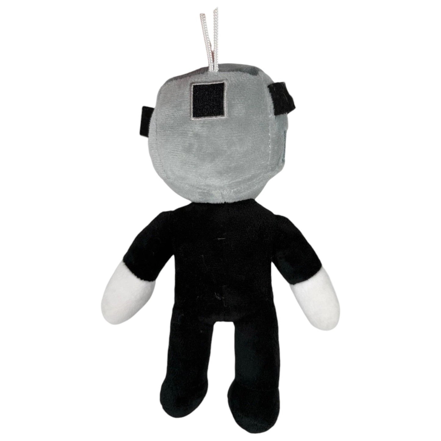 Skibidi Toilet Plush – Titan TV Man in Suit with Clock Attachment – Horror Cartoon Game Stuffed Doll
