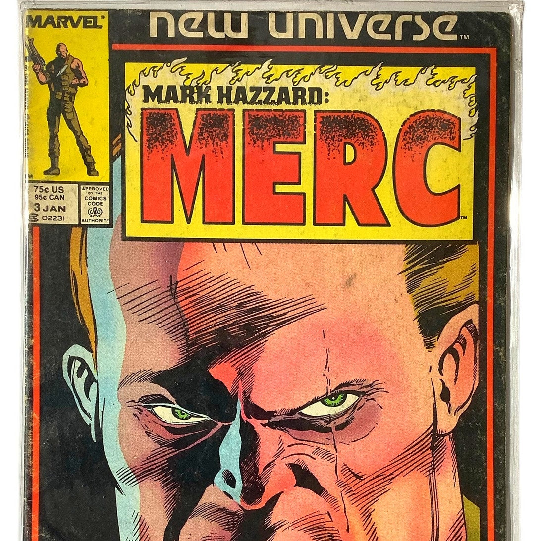 Mark Hazzard: MERC #3, Philadelphia Freedom!, January 1987