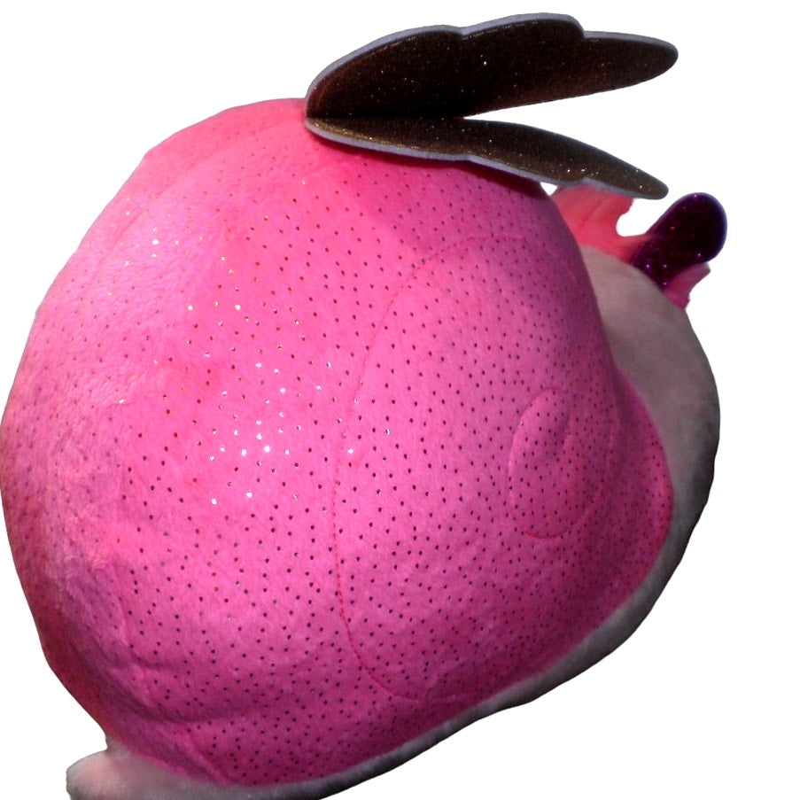 Collectible Rainbocorns Surprise Pink Plush Unicorn Snail, 12" by Zuru Inc