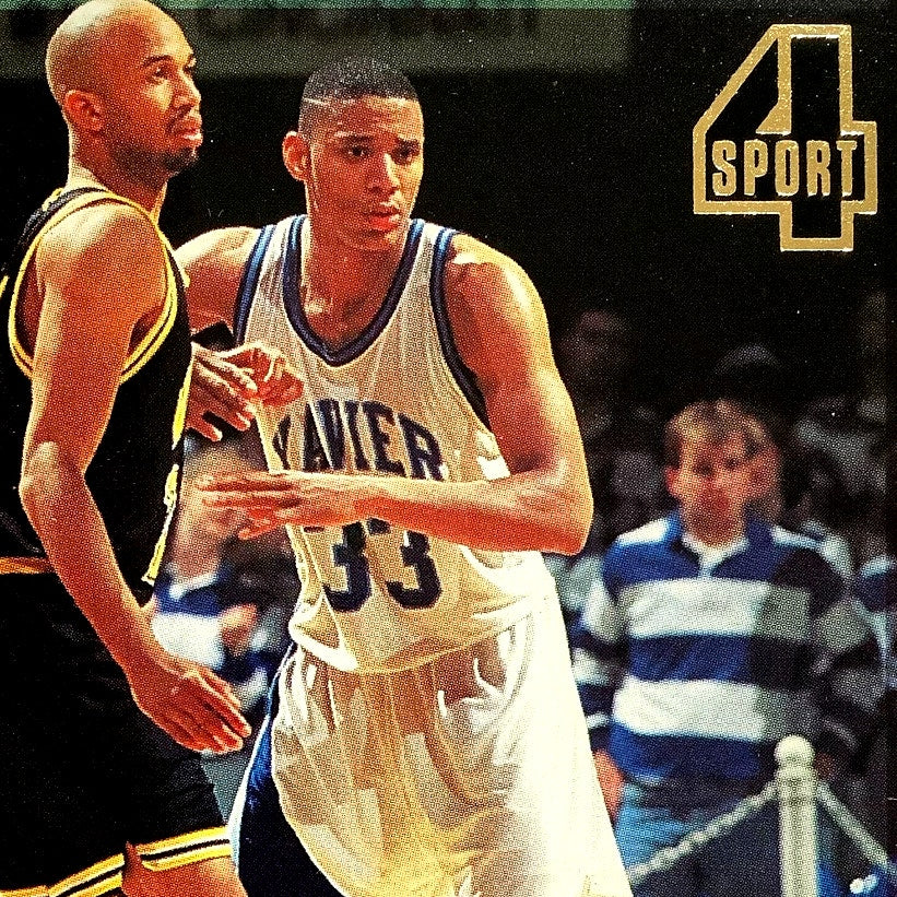 Brian Grant, Univ. Xavier (F), Classics 1994, 4Sport Card 8, EXC