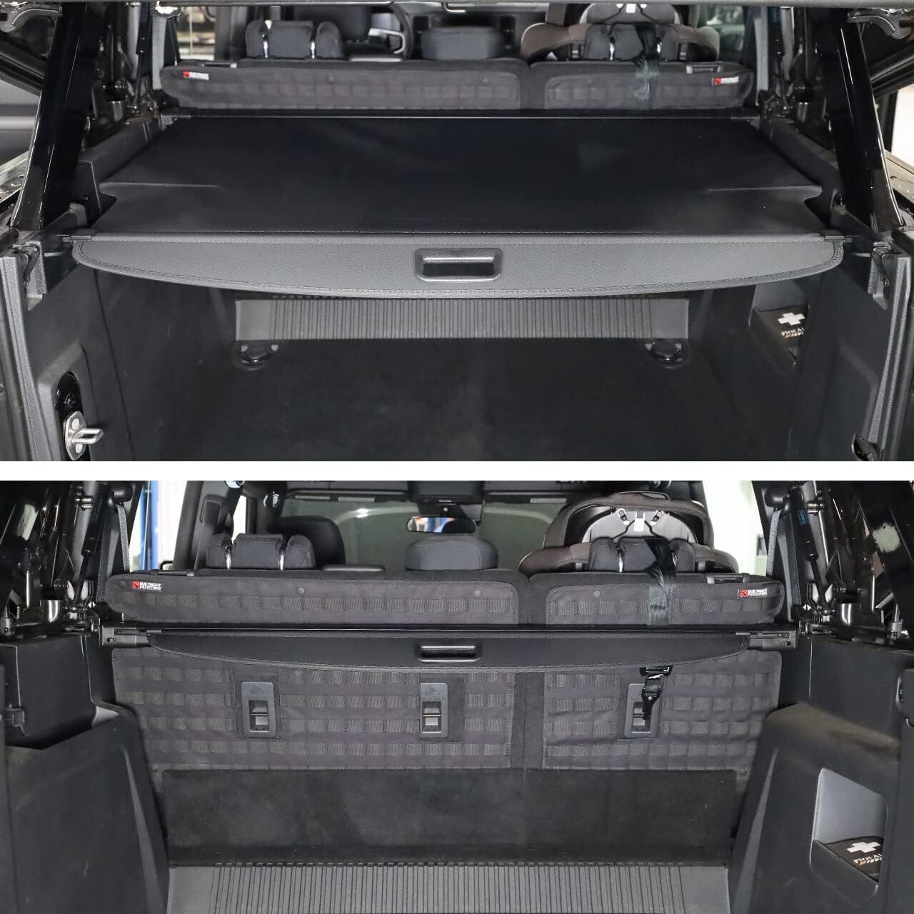 Replacement Trunk Cargo Cover for Ford Bronco (Hard Top, 4 Dr) 2021+ (Not Sport)