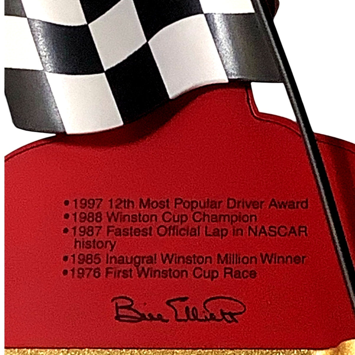 Hallmark 1999 Keepsake Ornament, NASCAR Bill Elliott, Stock Car Champion Series