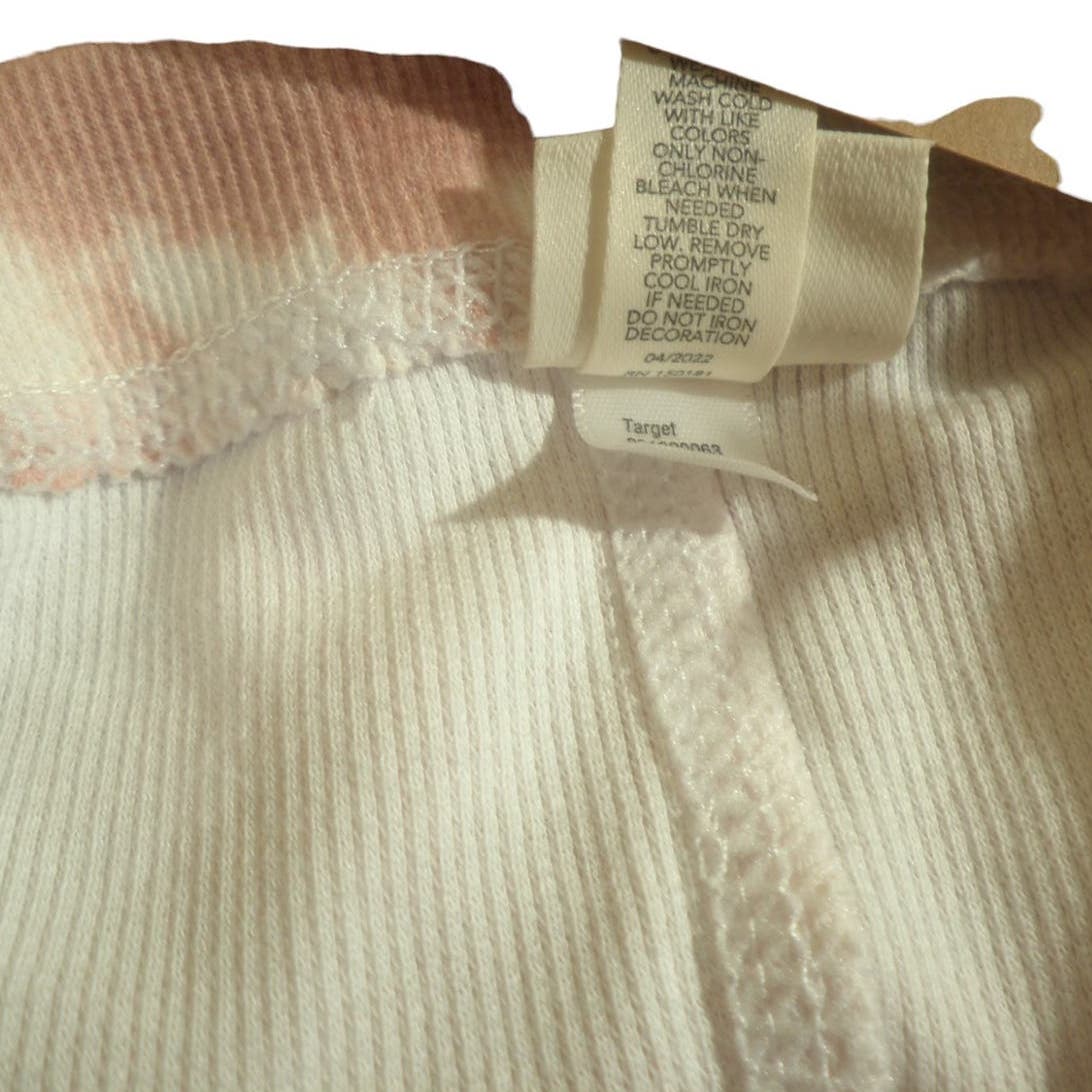 Grayson Collective Toddler Girls' Ribbed Leggings, Size 4T - Pink Tie-Dye, NWT