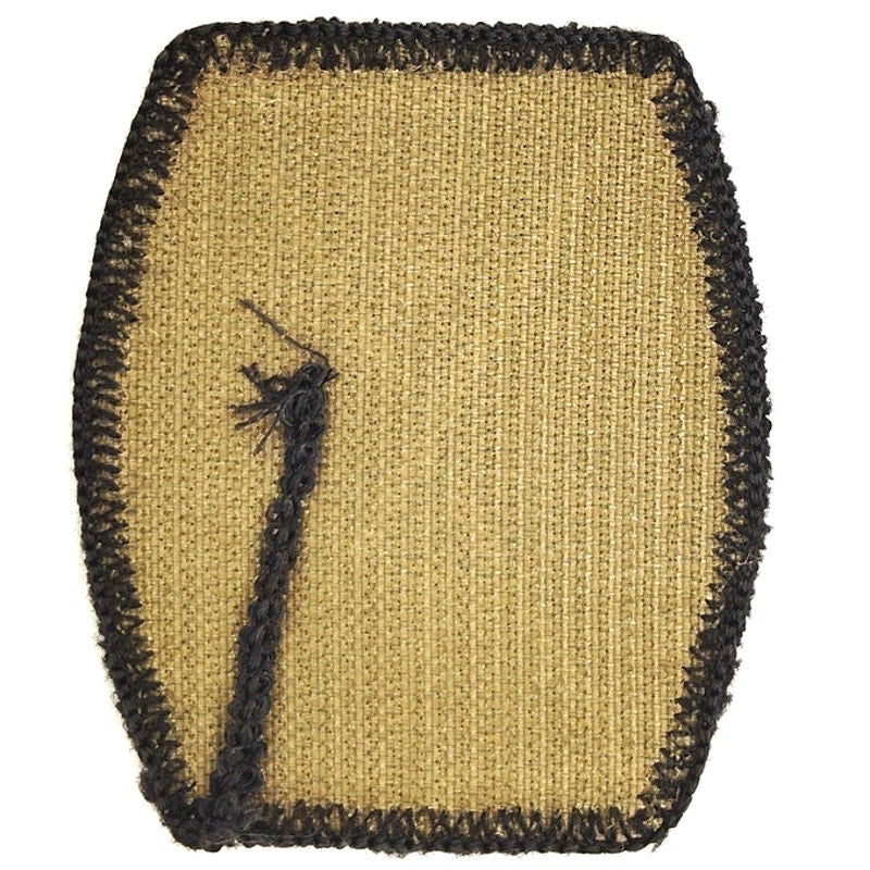 US Army 10th Mountain Division SSI Patch Subdued Bagby Green Hook Back 2.6 × 2.3