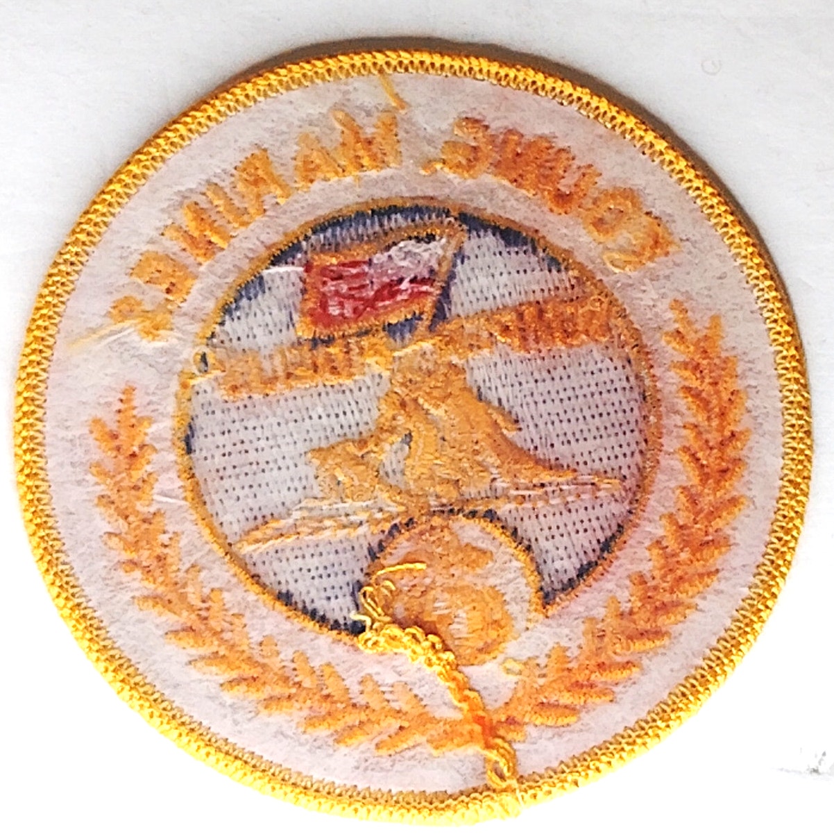 Young Marines Shoulder Patch Semper Fidelis 3" Round Patch