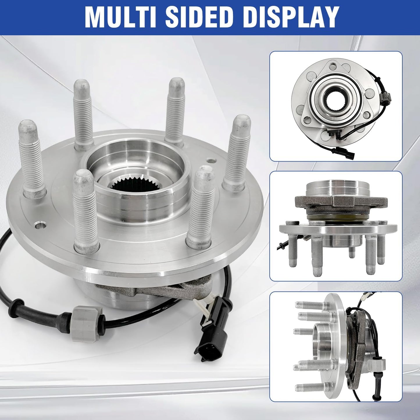 CHB449007 F Wheel Hub Assembly Fits Chev Silverado, GMC Sierra 1500 (2007–2013)