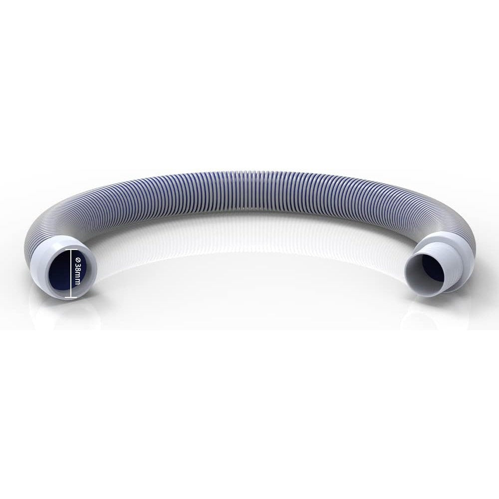 POOLWHALE Pool Vacuum Hose 1.5" 8-Pc Extension Set, Fits Most Automatic Cleaners