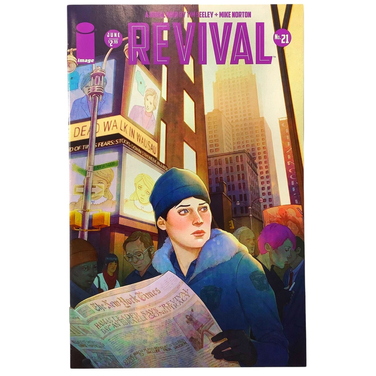 Revival #21, Jun 2014, NM 9.4, Image Comics, Zombies in NYC