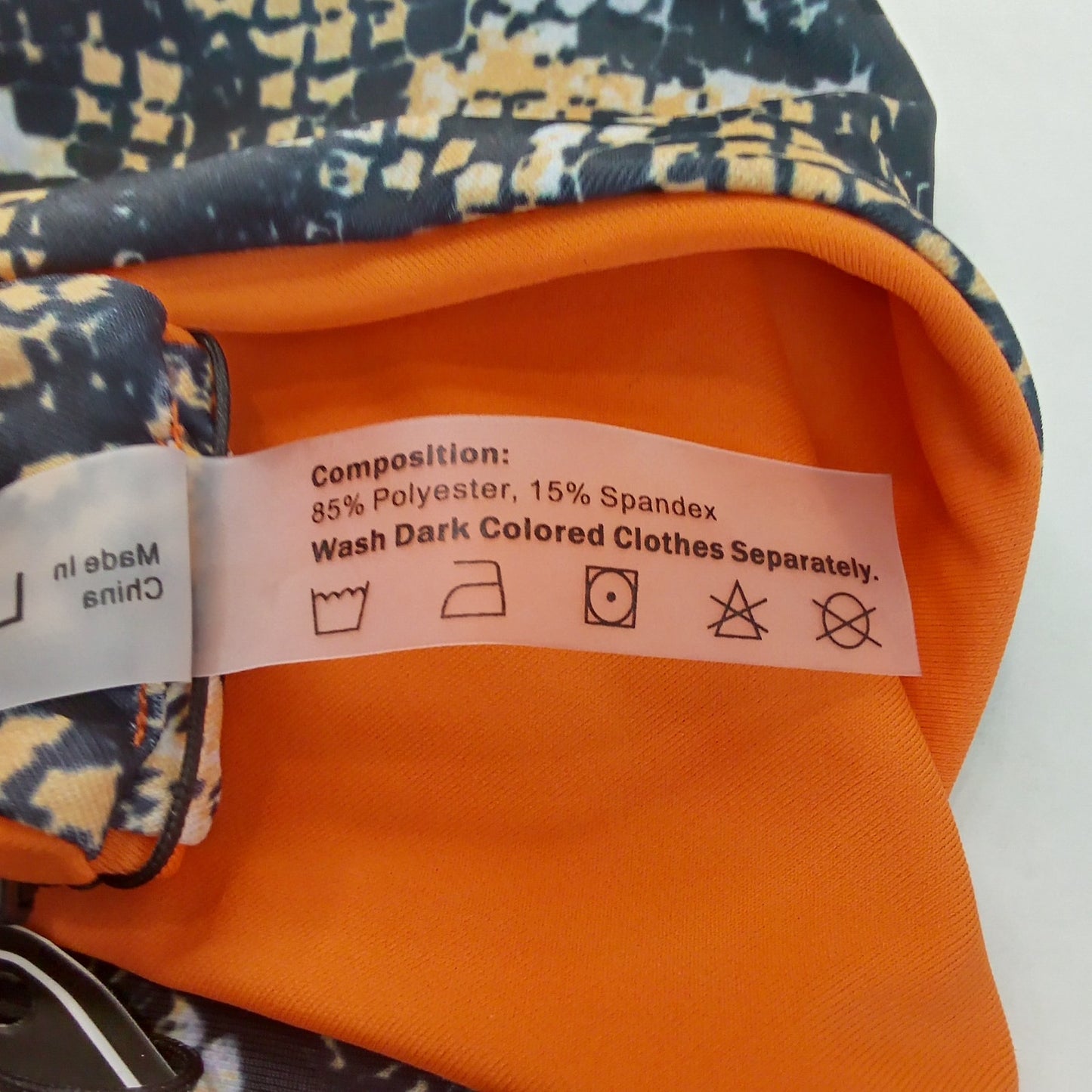 Zaful Reversible Snakeskin Bikini Bottoms Women’s Large Orange / Snake Print