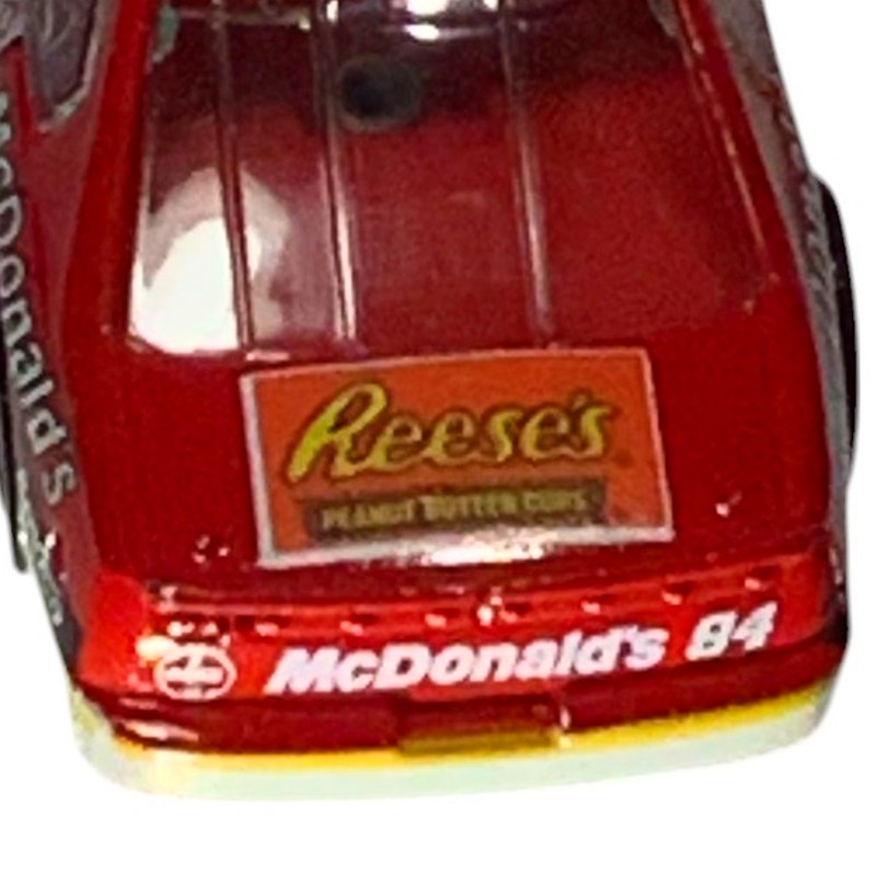 Bill Elliot #94 McDonald's, NASCAR 1:64 Die Cast Car, 1996 Racing Champions, NM