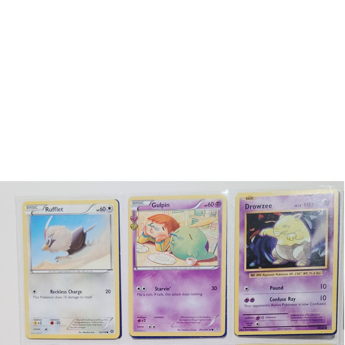 18 Random Pokémon Cards Pictured, Actual Photos Provided