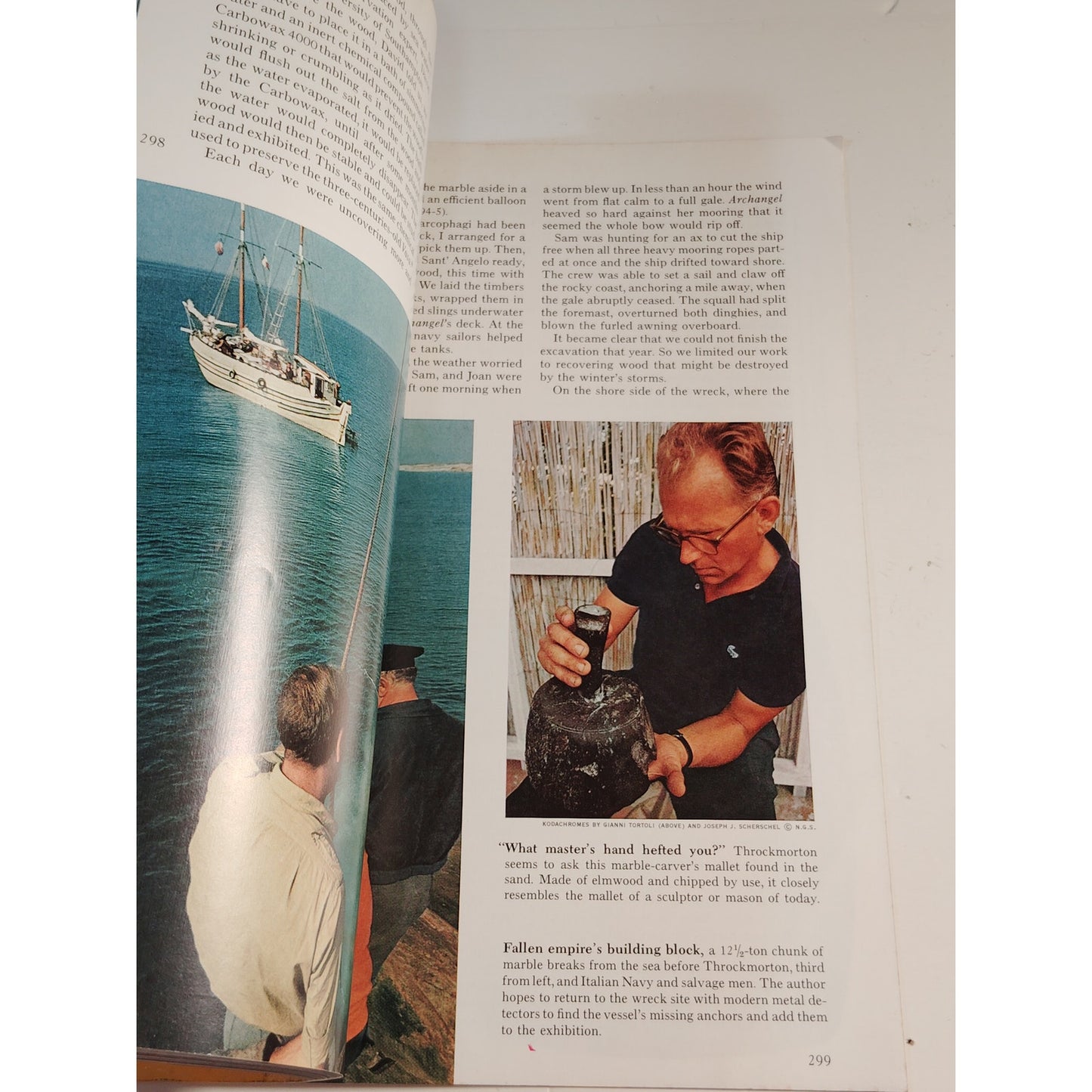 National Geographic – February 1969, Moon Mapping, Ancient Shipwreck, Atlanta