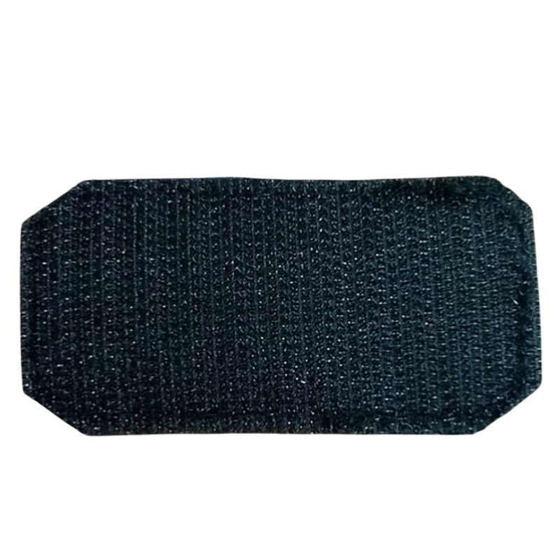 A+ POS Blood Type Patch – Subdued Black on Green – Hook Back – 2 x 1