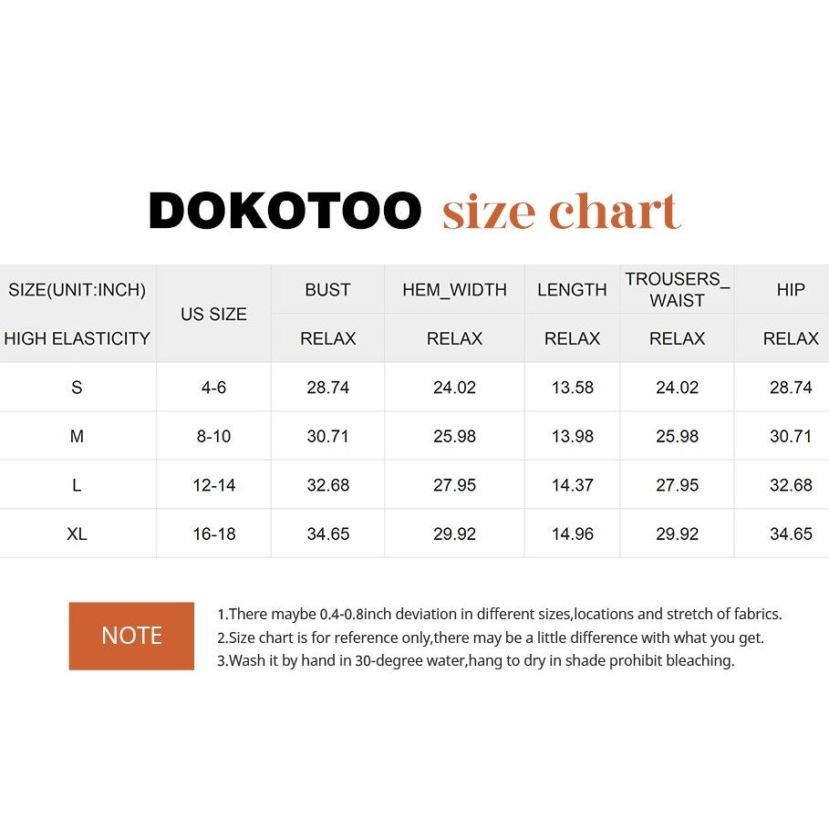 Dokotoo Racerback, High Cut Tie Knot Tummy Control High Waisted, Blue, S (4-6)