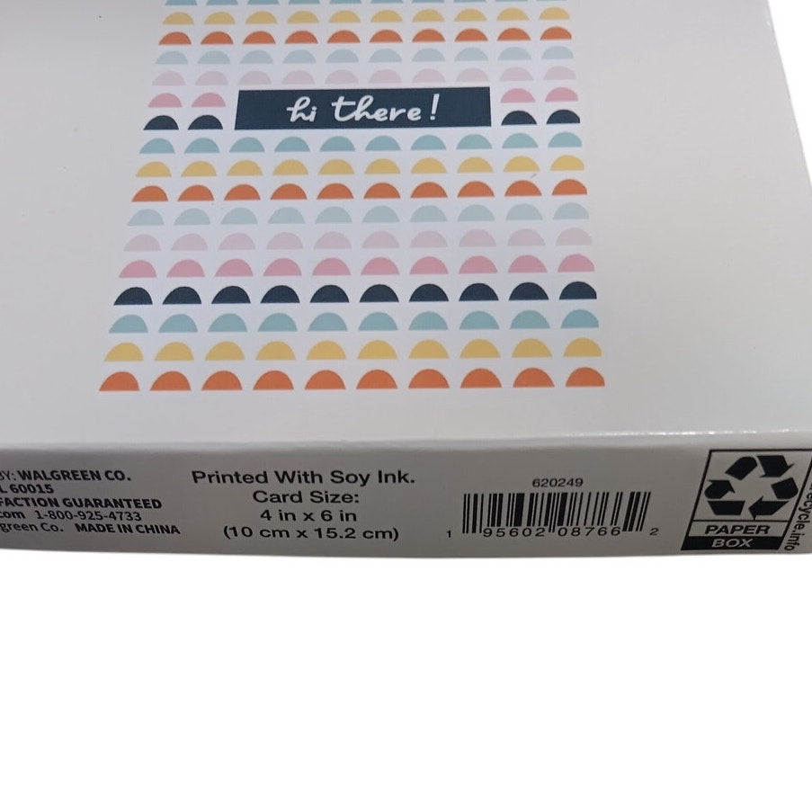 ME All Occasion Cards - 10-Pack - 5 Styles x 2 Each - 4"x6" - Soy Ink, PN 620249
