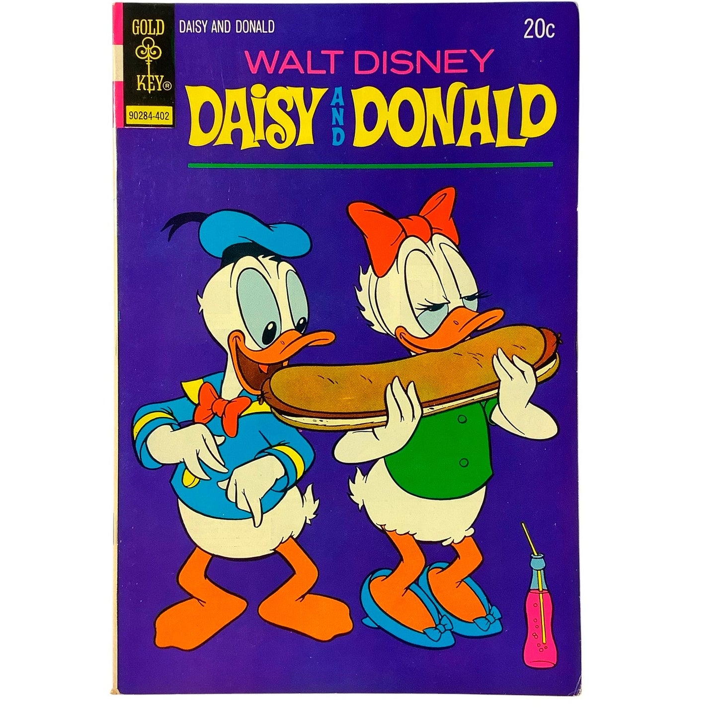 Gold Key Comics, Walt Disney Daisy and Donald #4, February 1974, NM 9.4