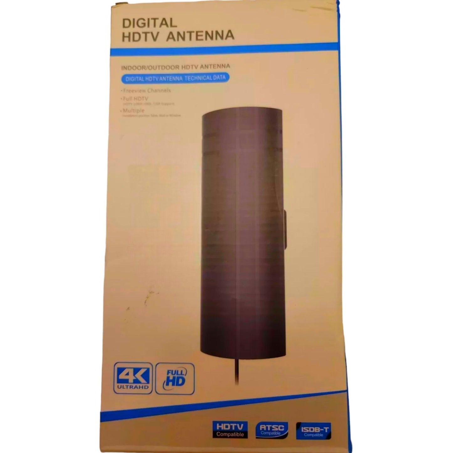 Digital HDTV Antenna Indoor/Outdoor Amplified TV
