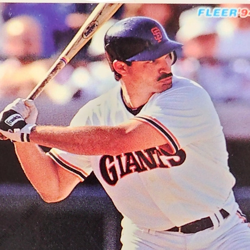 Mark Carreon, San Francisco Giants, #688, 1994 Fleer Baseball Collector's Card