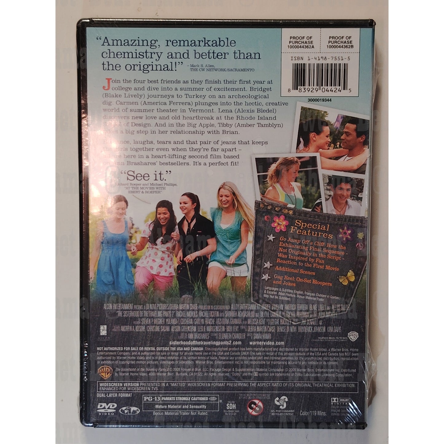 The Sisterhood of the Traveling Pants 2 (2008) 119 Minutes of Drama, Comedy