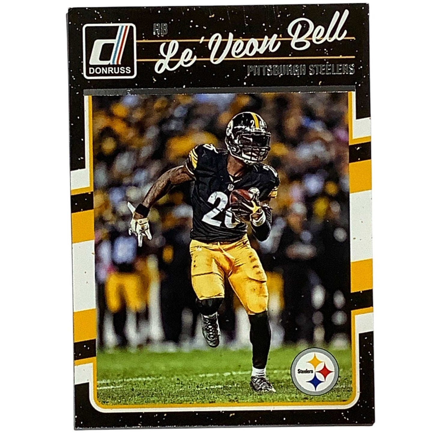 Le'Veon Bell, Pittsburgh Steelers, NFL 2016 Panini Donruss Card 237, EX/NM