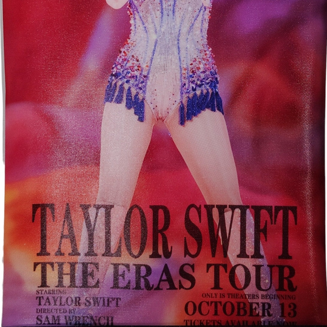 Taylor Swift Eras Tour 8x10" Canvas Print Poster Wall Art, Red Bodysuit Unframed