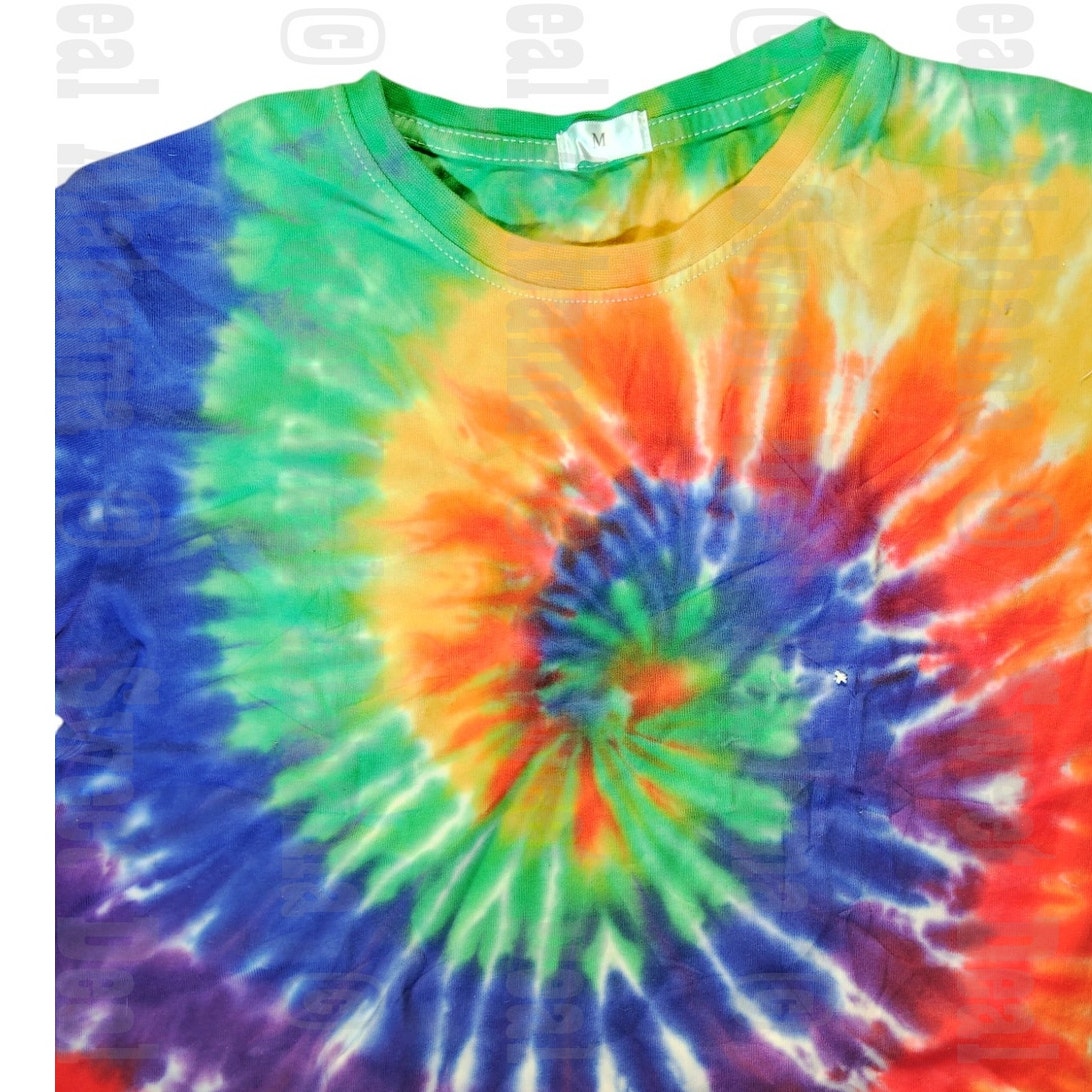 Koloa Surf Co. Youth Tie-Dye T-Shirt Size M Colorful Short Sleeve Tee