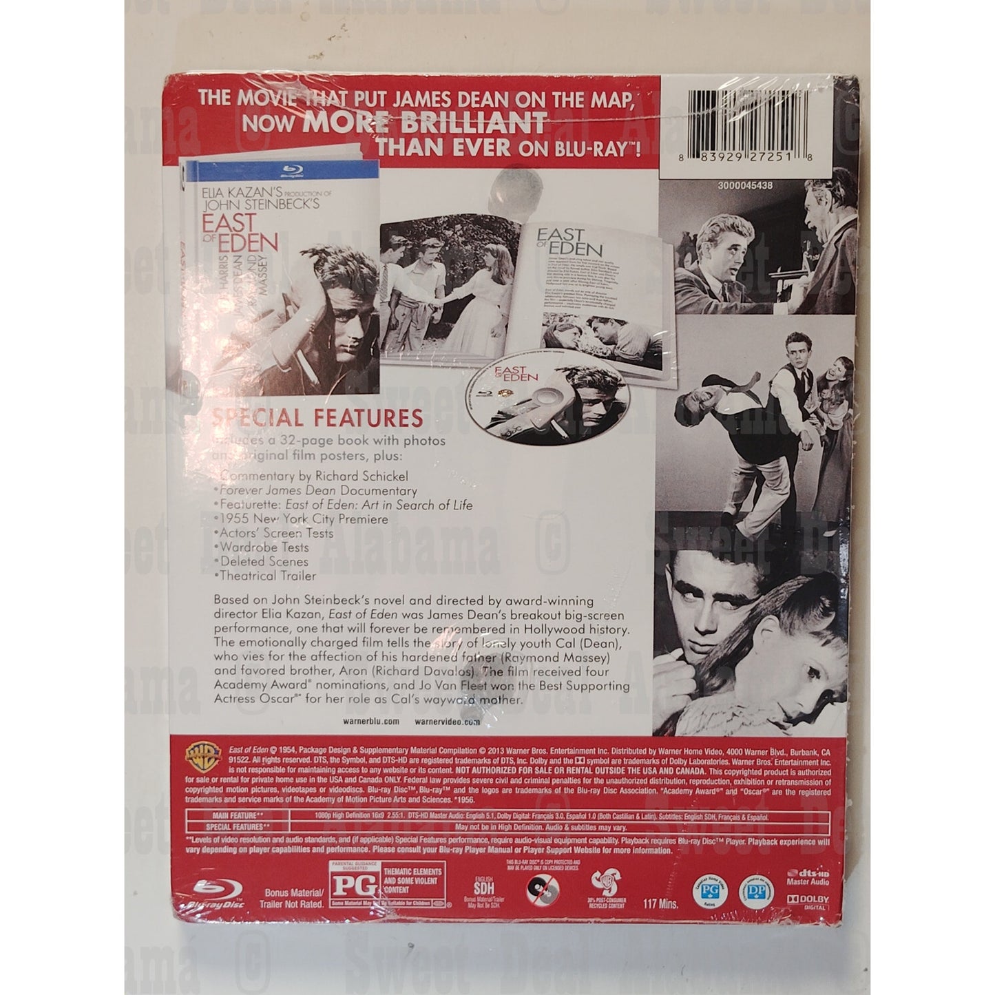 East of Eden (1955 /WB Supplemental 2013 Blu-Ray) 115 Minutes of Classic Drama