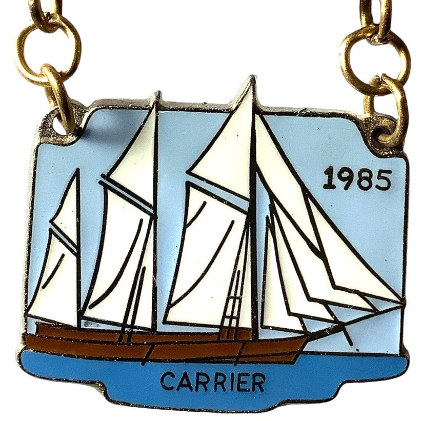 Vintage 1985 Lions Club International, Carrier Sailboat, Marine City, MI