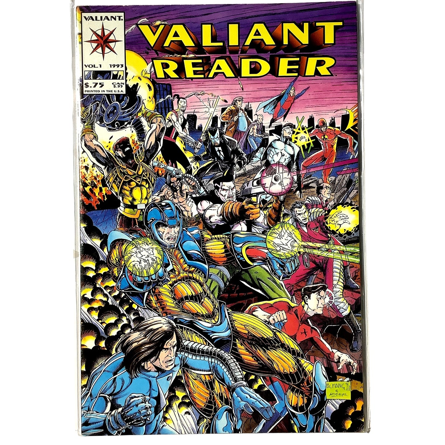 Valiant Reader #1, 1993, First Edition, Valiant Comics, NM 9.4