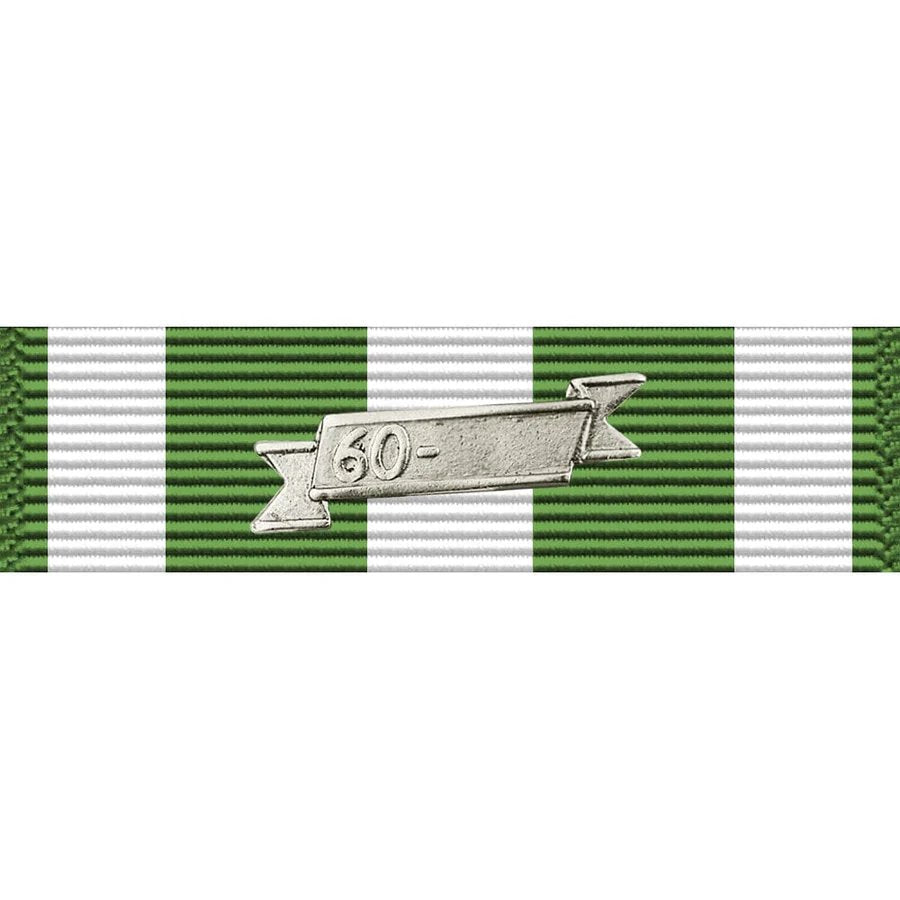 Republic of Vietnam Campaign Medal Ribbon with Device. 1-3/8" x 3/8"