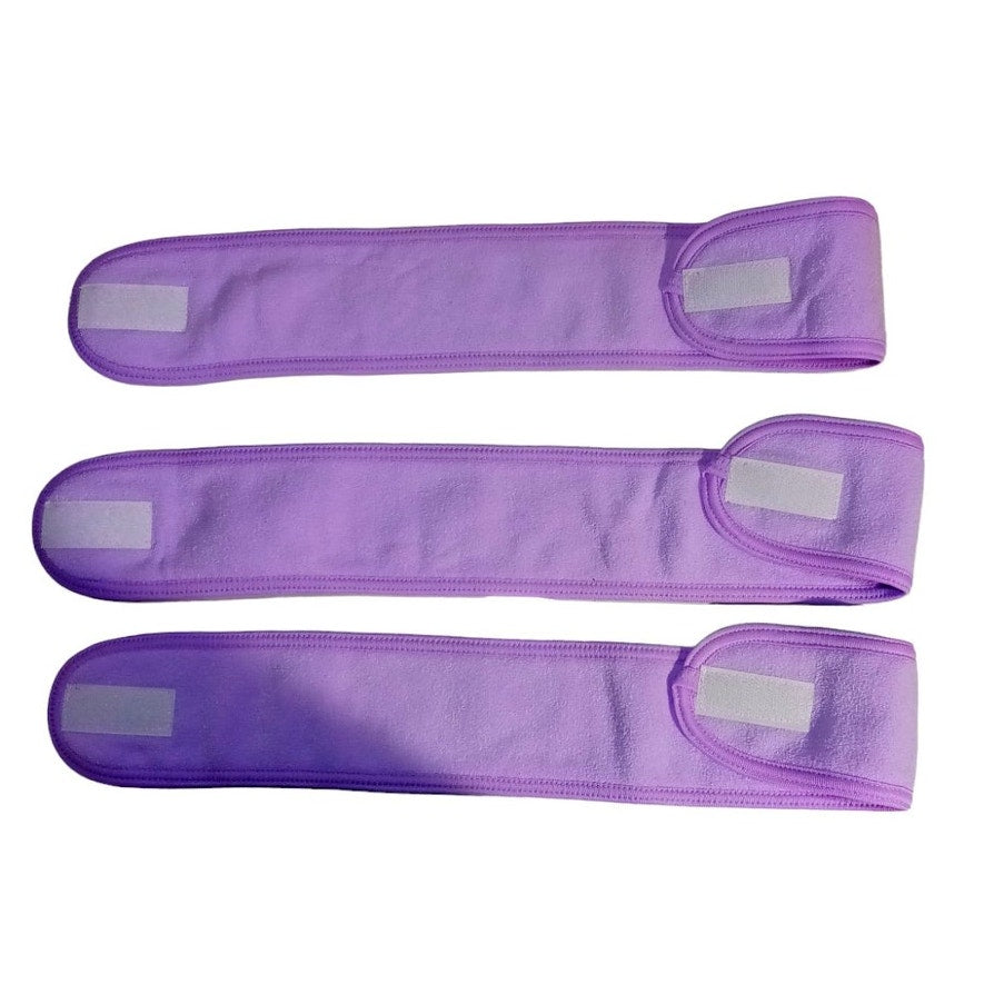 3pcs Forehead Pads for Eyelash Extension Japanese Style Headband Wrap 3-PK