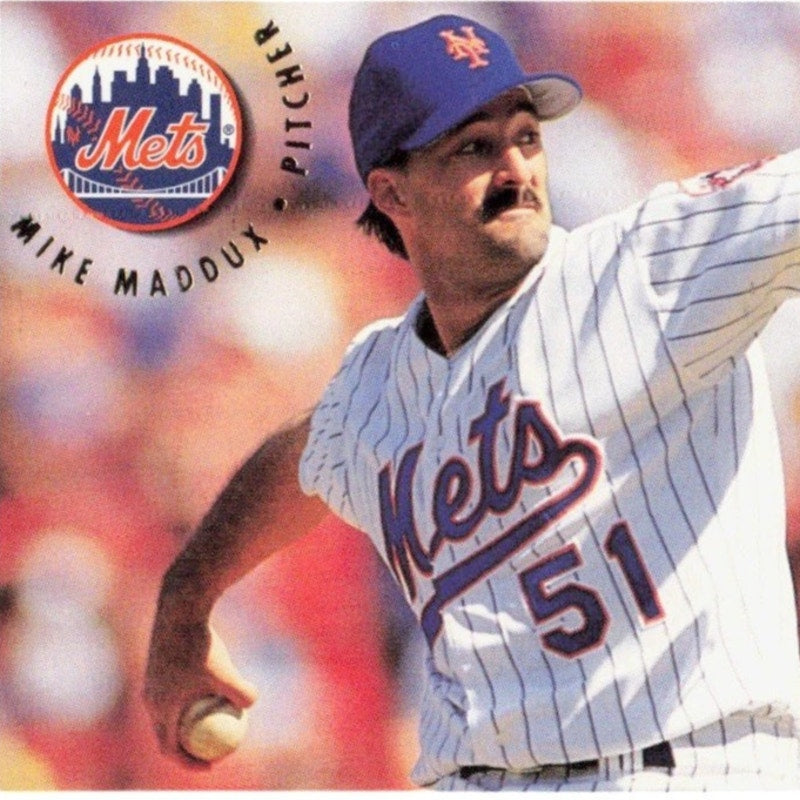 Mike Maddux, New York Mets, #571, 1994 Fleer Baseball Collector's Card