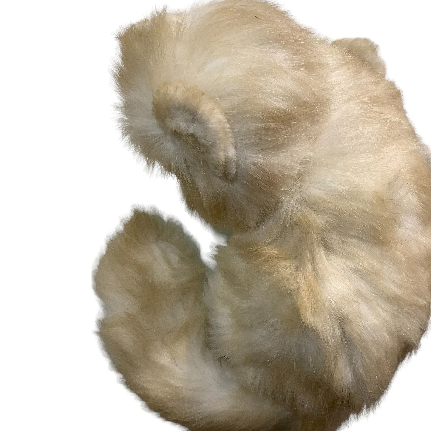 Rare VTG RUSS Berrie (UK) LTD. ENGLAND, NIKKI, 12"L X 7"H Plush Long-Haired Cat