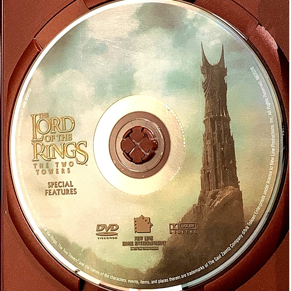 The Lord of the Rings: The Two Towers (Widescreen Edition, 2002, DVD)