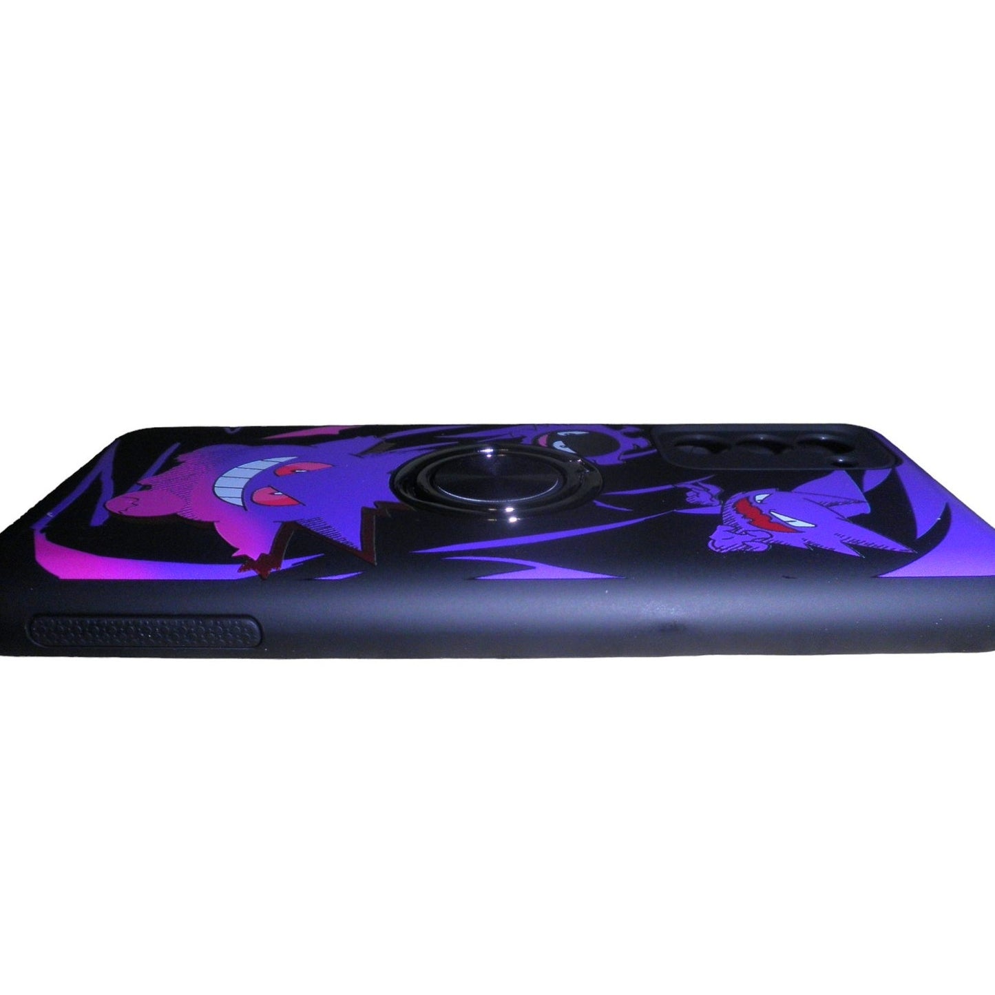 A03S Pokemon Red-Eye Gengar Ghost Phone Case w/ Magnetic Back for Car Holder