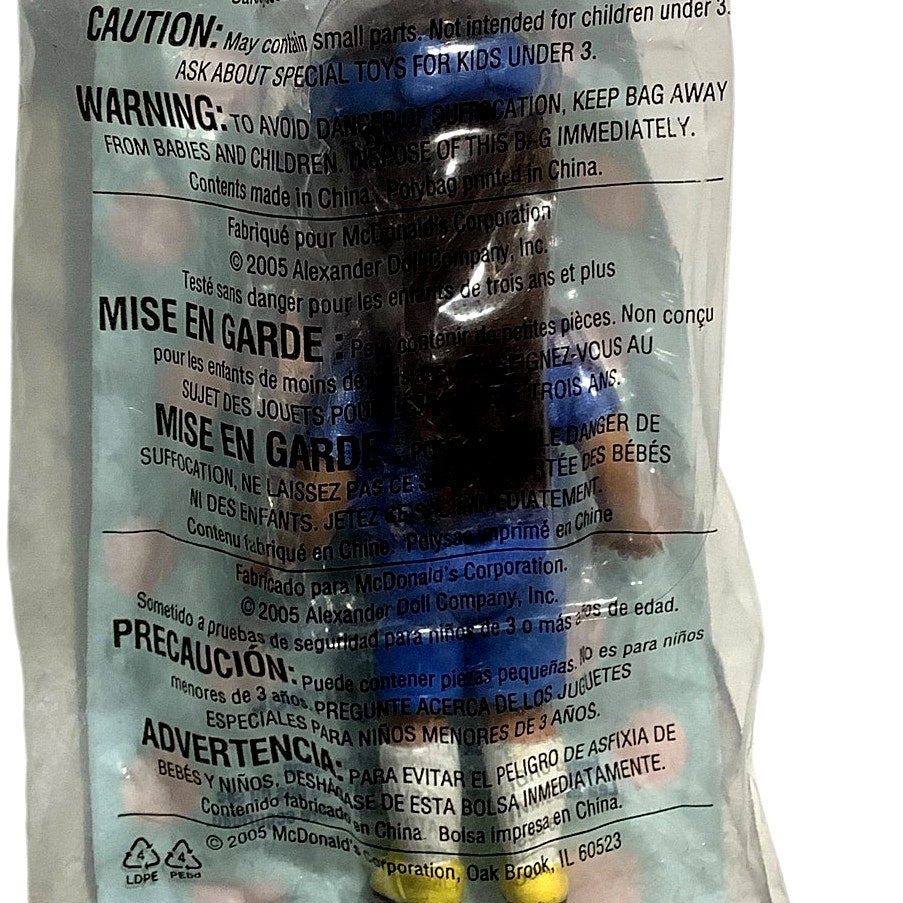 Madam Alexander, Kick it Girl Collectible Figure, McDonald's 2005 Happy Meal Toy
