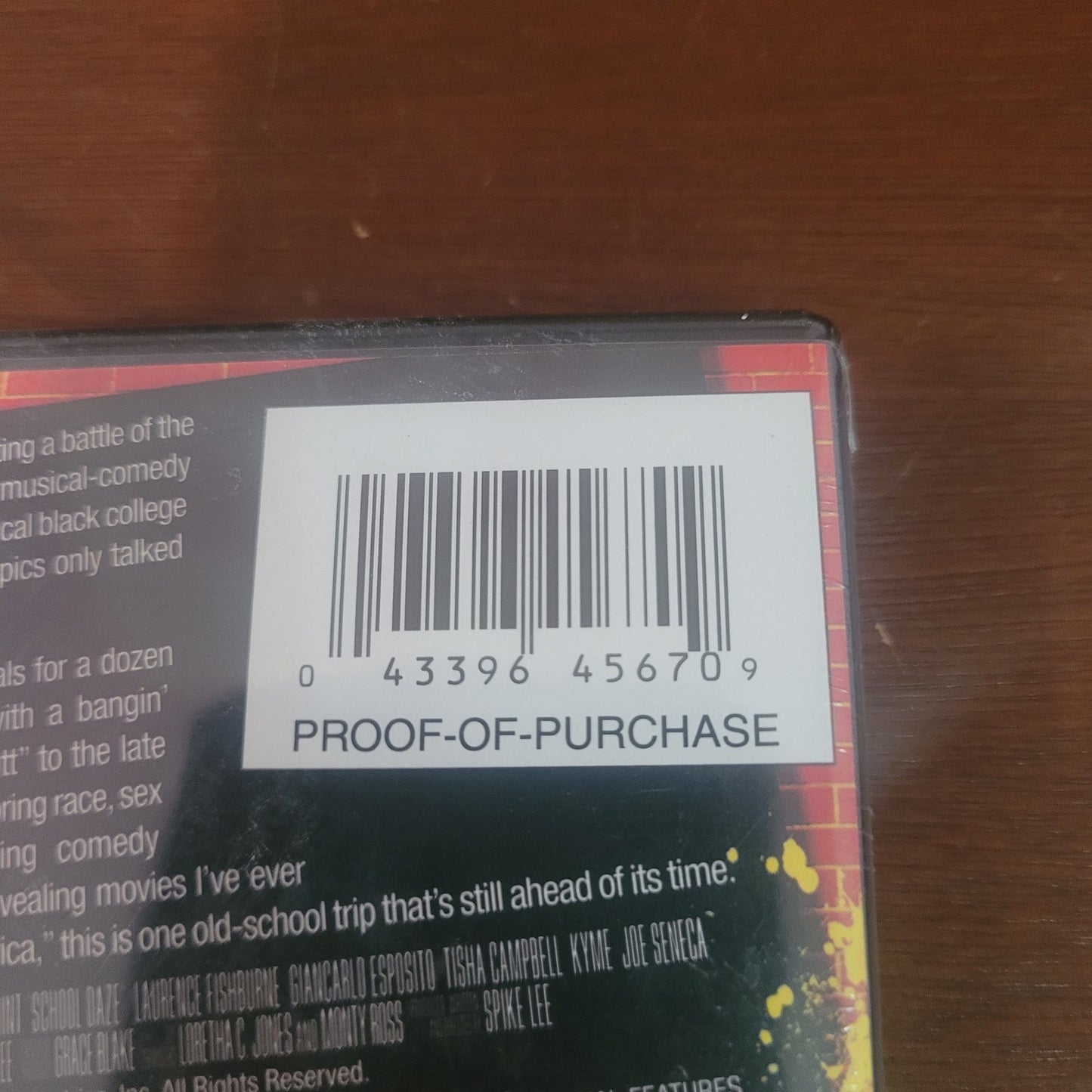 Da Spike Lee 3 Joint Film DVD Do the Right Thing, School Daze, Mo’ Better Blues