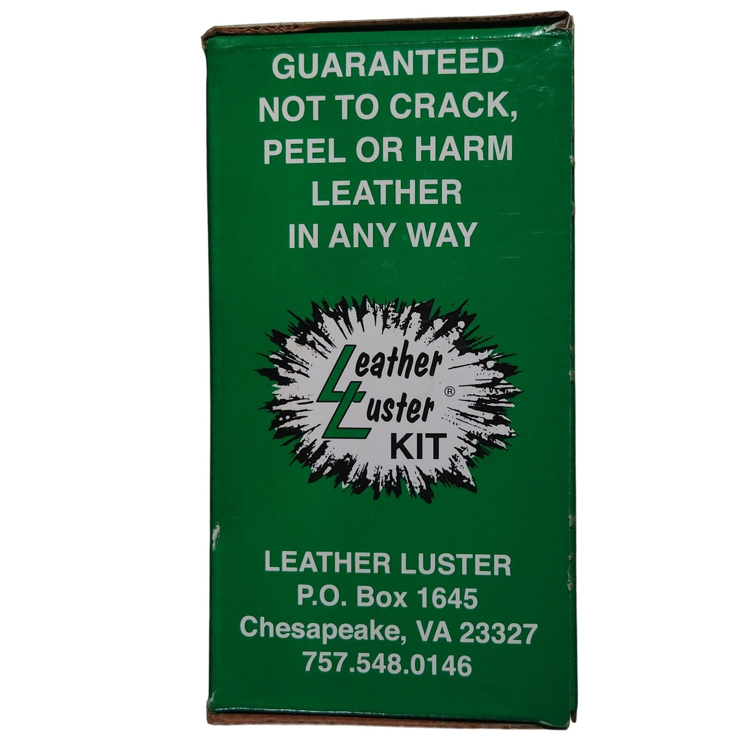 Leather Luster Hi Gloss BLACK Brilliant Leather Finish 12oz Includes Finish, Wool Pad & Instructions