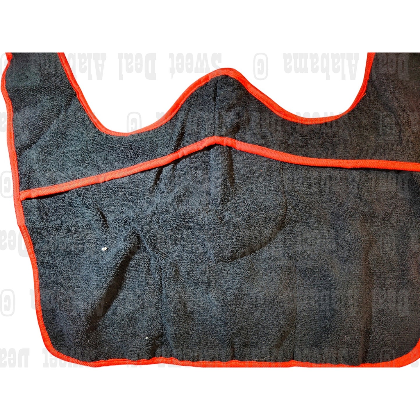 Dynamic Sweat Cover – Bike & Treadmill Accessories 25.1"W x 18.1"H, Black & Red