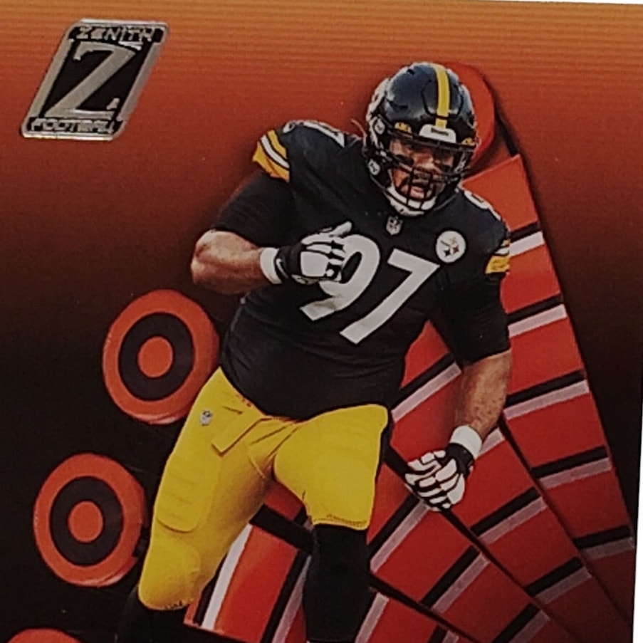 Cameron Heyward, Pittsburgh Steelers, NFL 2022 Panini-Zenith Card 39, EX/NM