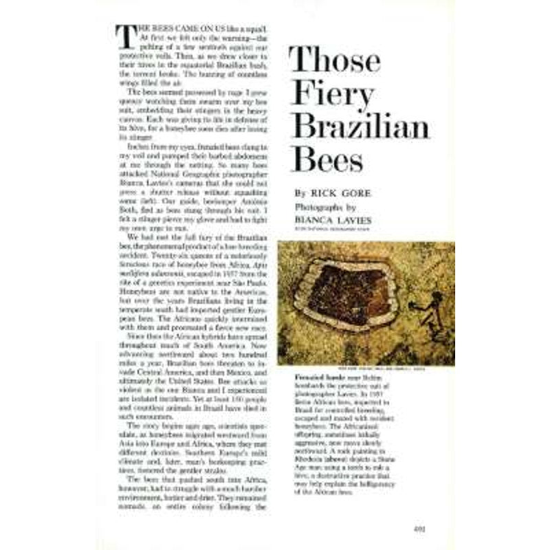 National Geographic Magazine April 1976, Irish, Robert Frost, Hawaii, Brazil ...