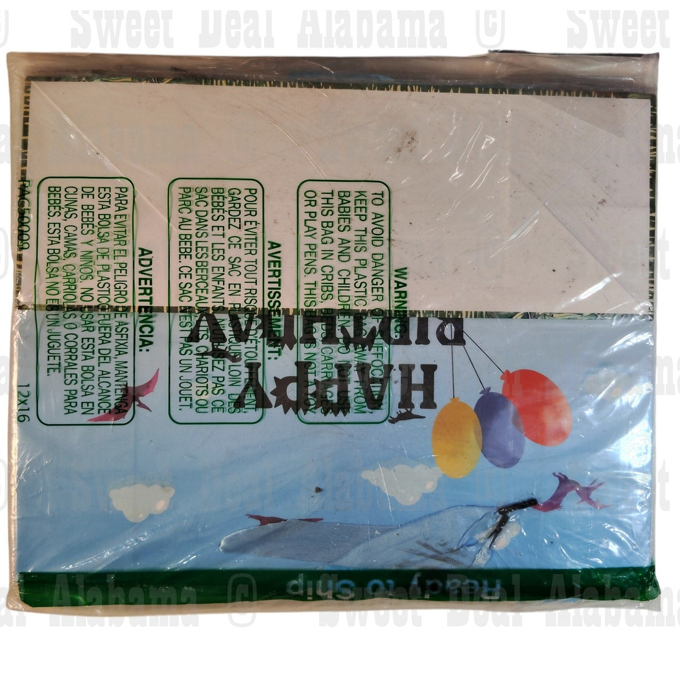 Large 13" Dinosaur Birthday Gift Bag w/ Card & Tissue – Watercolor Design